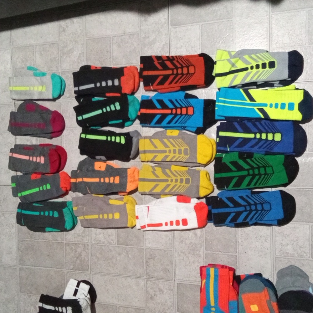 Nike elite  basketball socks lot #2